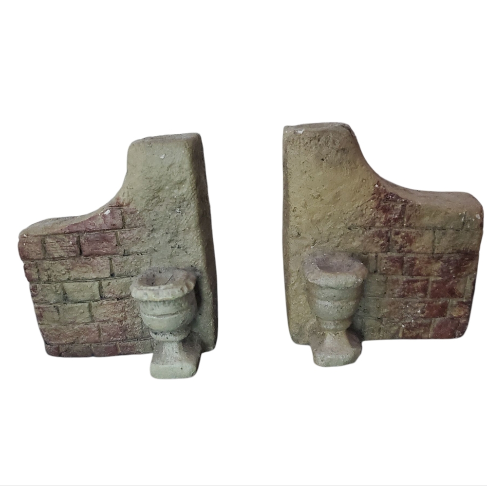 Nicole's Woodland Garden‎ Fairy Gnome Village Accessories Stone Fence Gates